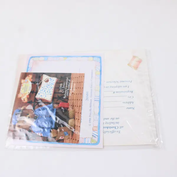 Enesco Cherished Teddies Judy 203491 Bathing Beauty Figurine