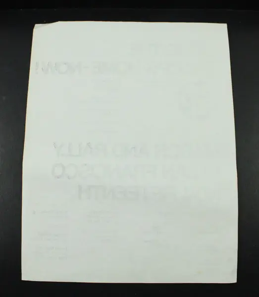1969 Anti-Vietnam War Protest Poster San Francisco March Rally Nov 15