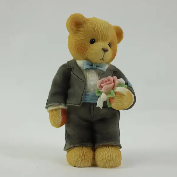 Enesco Cherished Teddies 476366 Groomsman Figurine 1998 Wedding Bliss