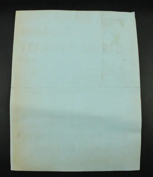 1967 High School Students Strike April 15 Vietnam Protest Flyer San Francisco