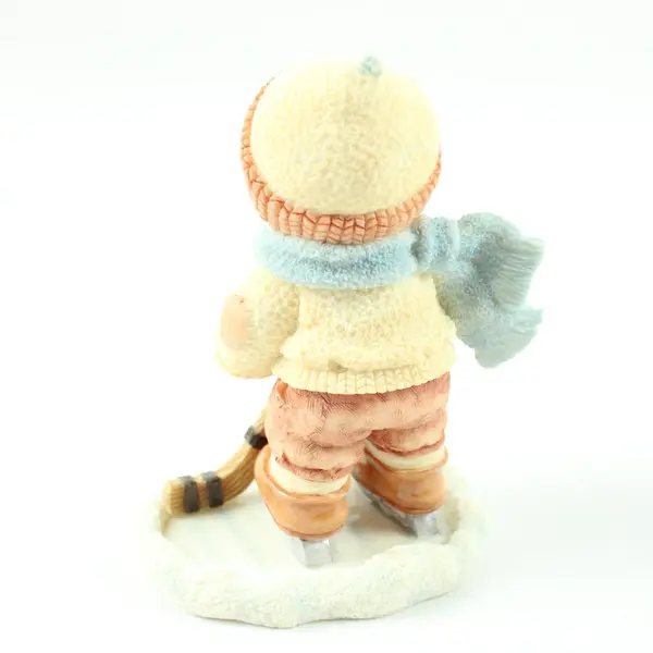 Cherished Teddies Enesco Brandon Hockey Figurine Friendship Is My Goal 354252