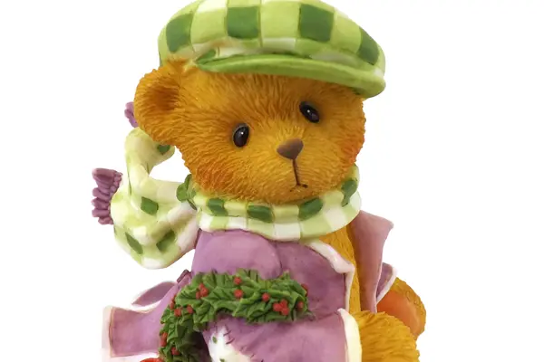 Cherished Teddies Enesco 1997 Adam Holiday On Ice Skating Figurine #269751