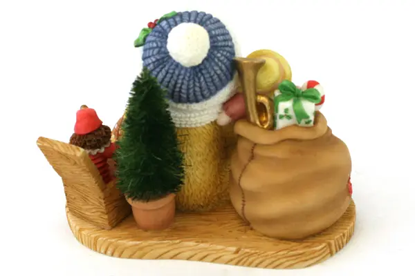 1998 Enesco Cherished Teddies Evan 484822 Christmas Boy Bear Figurine