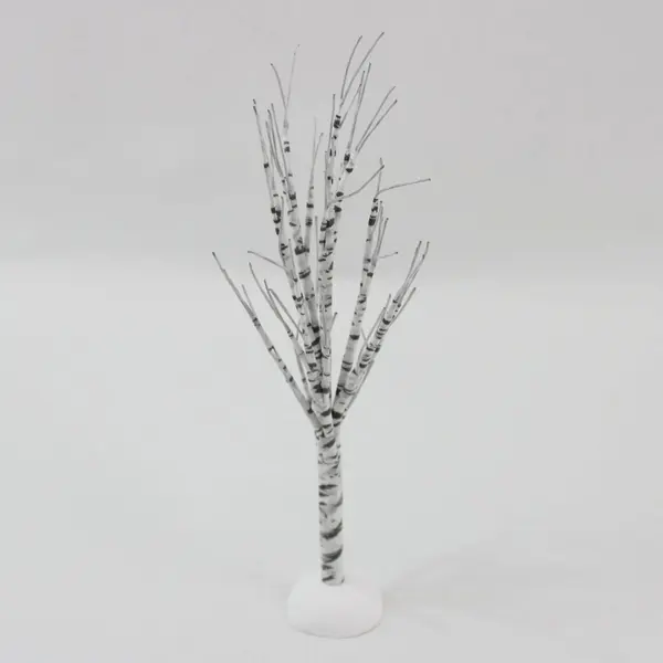 Dept 56 Village Winter Birch Trees Set of 6 #52636 Original Box