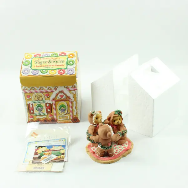 Enesco Cherished Teddies 352586 Missy Cookie Riley Sugar & Spice Figurine