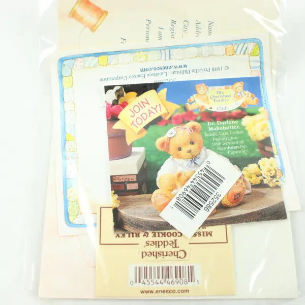 Enesco Cherished Teddies 352586 Missy Cookie Riley Sugar & Spice Figurine