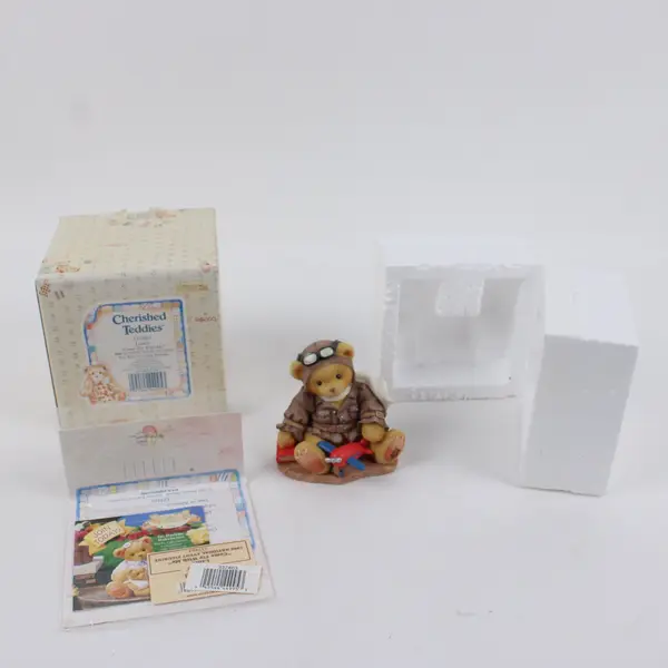 Enesco Cherished Teddies Lance Come Fly With Me 1998 National Event