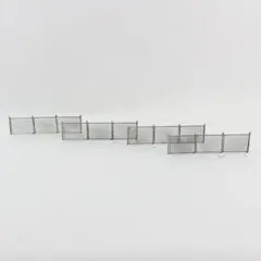 Dept 56 Heritage Village Chain Link Fence Extensions Set of 4 #52353