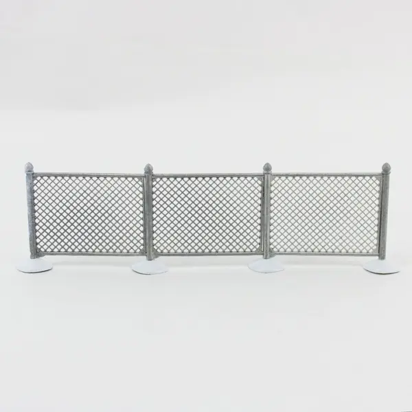 Department 56 Heritage Village Chain Link Fence Gate #52345