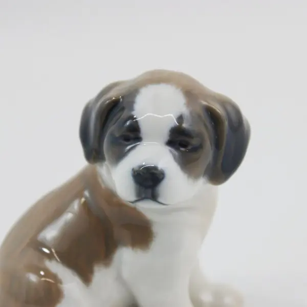 1993  Bing & Grondahl Limited Edition St Bernard Puppy Porcelain Figurine 
