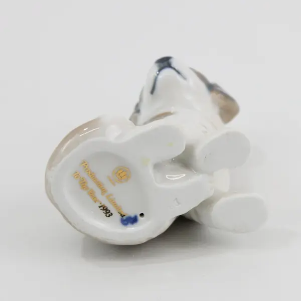 1993  Bing & Grondahl Limited Edition St Bernard Puppy Porcelain Figurine 