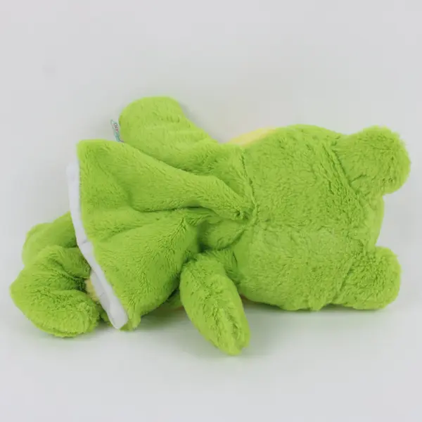 Spark Fuzzy Frog Hand Puppet Moving Mouth
