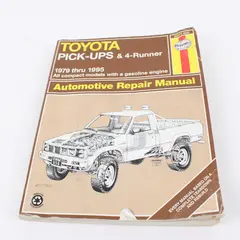 Haynes Toyota Pick-Ups & 4-Runner Repair Manual 1979-1995 Gas Engine