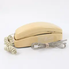 AT&T Trimline 230 Corded Push-Button Telephone Beige Untested