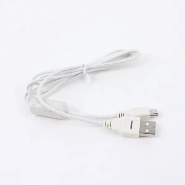 Canon Compatible USB Cable USB-A to Mini-B Camera Data Sync Ferrite Core