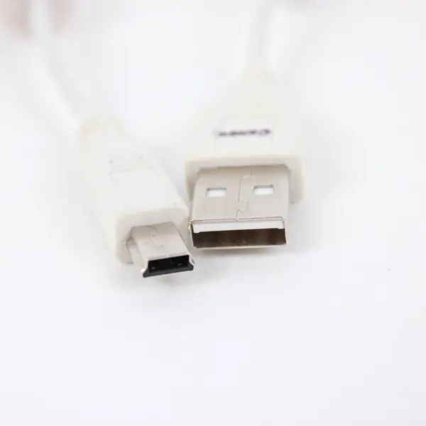 Canon Compatible USB Cable USB-A to Mini-B Camera Data Sync Ferrite Core