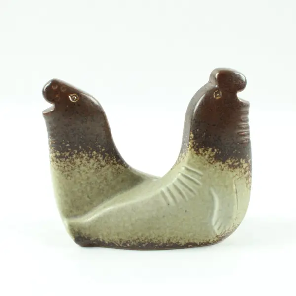 Lisa Larson Noaks Ark Sea Lion Figurine Sculpture 4 Inch