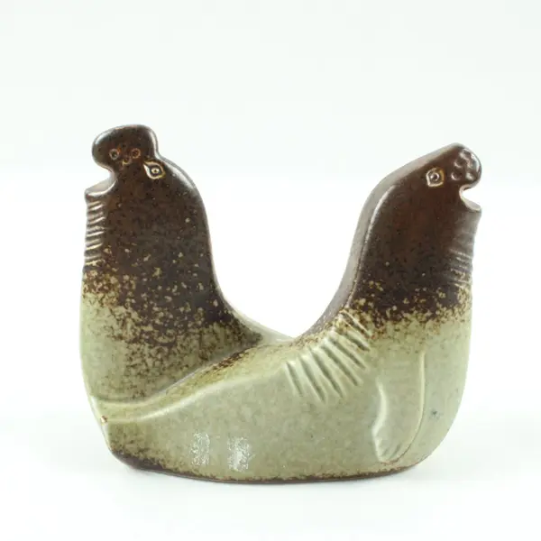 Lisa Larson Noaks Ark Sea Lion Figurine Sculpture 4 Inch