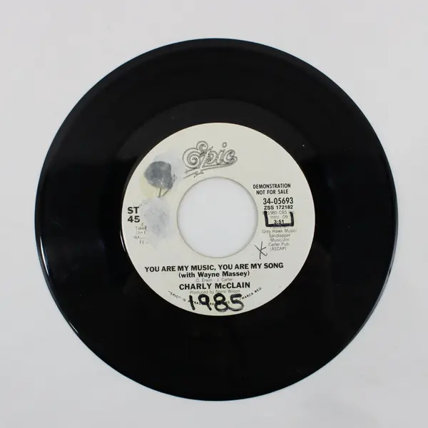 Lot of 3 Charly McClain 7-Inch Vinyl Records 