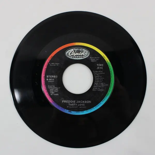 Freddie Jackson I Wanna Say I Love You / Tasty Love Capitol 7-Inch Vinyl