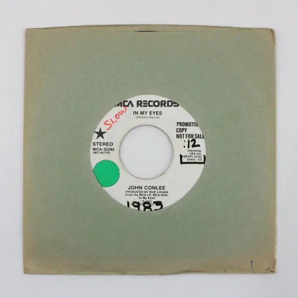 John Conlee In My Eyes Promo Copy MCA Records 7" Vinyl Record