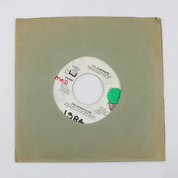 T.G. Sheppard One Owner Heart 7" Vinyl Record Country Single