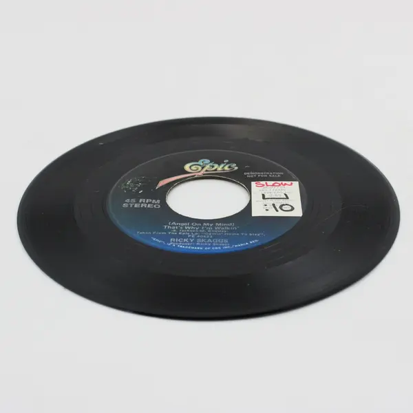 Ricky Skaggs Angel On My Mind That's Why I'm Walkin' Demo 7-Inch Vinyl