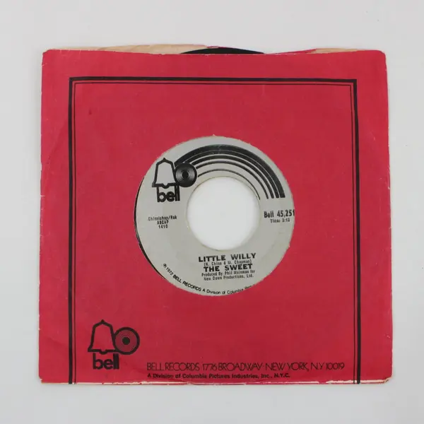 The Sweet Little Willy / Man From Mecca 7" Vinyl Bell Records 45,251