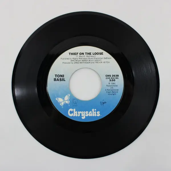 Toni Basil Mickey / Thief on the Loose 7in Vinyl Record Chrysalis