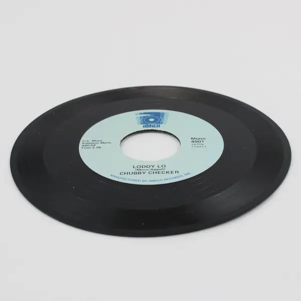 Chubby Checker The Twist / Loddy Lo 7" Vinyl Record ABKCO 4001