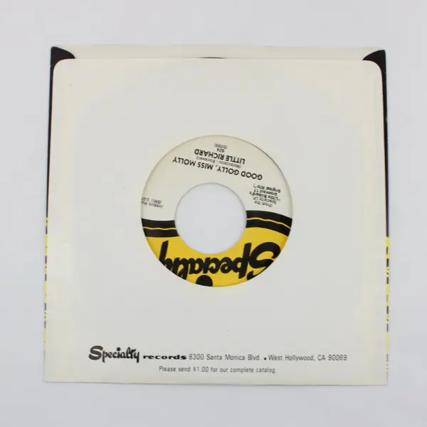 Little Richard Hey-Hey-Hey-Hey/ Good Golly Miss Molly Specialty Records 7" Vinyl