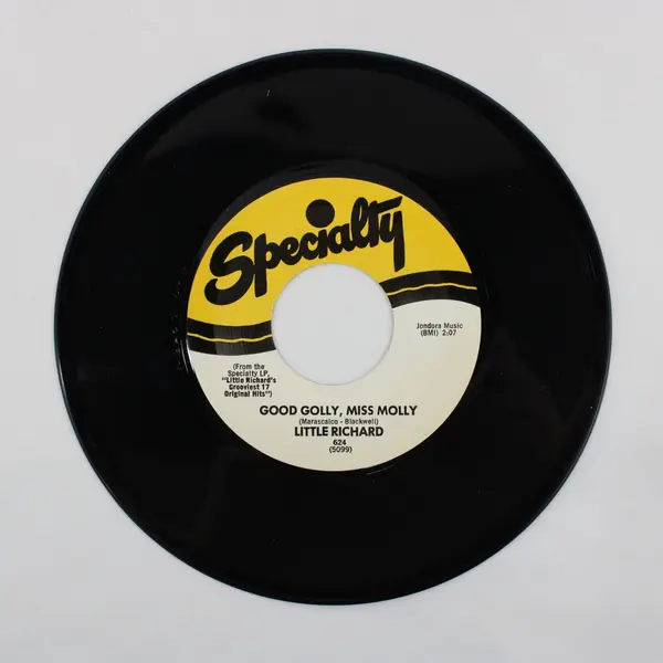 Little Richard Hey-Hey-Hey-Hey/ Good Golly Miss Molly Specialty Records 7" Vinyl