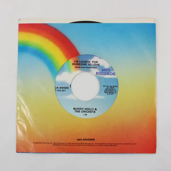 Buddy Holly & The Crickets That'll Be The Day/ I'm Lookin' For Someone To Love 