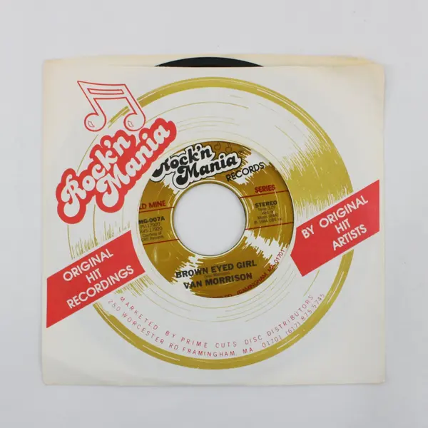Van Morrison Brown Eyed Girl / T.B. Sheets Rock'n Mania 7" Vinyl 45 RPM
