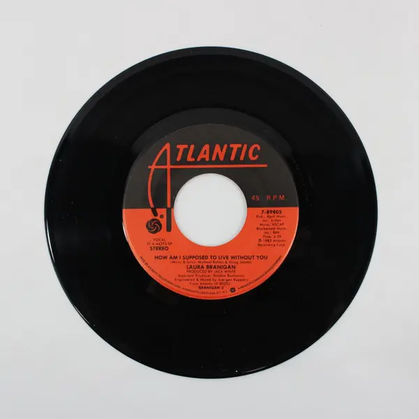 Laura Branigan How Am I Supposed To Live Without You/Mama 7" Vinyl Record