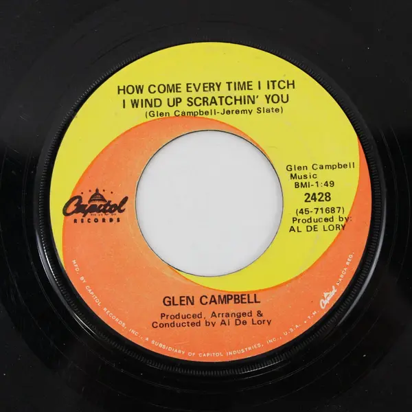 Glen Campbell  Galveston / How Come Every Time I Itch I Wind Up Scratchin'  You