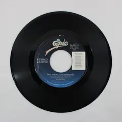 Europe The Final Countdown/ On Broken Wings 1986 7" Vinyl Record