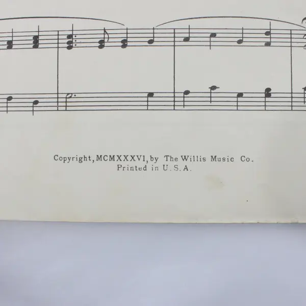 1936 Music the Whole World Loves 53 Piano Solos Chester Wallis Henry Weber