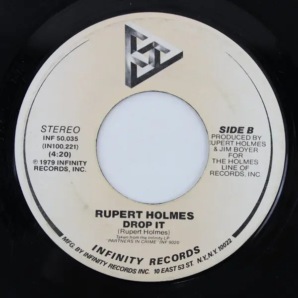 Rupert Holmes Escape (The Piña Colada Song)/Drop It 7" Vinyl Record