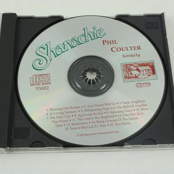 Phil Coulter Serenity CD Shanachie Records Instrumental Music