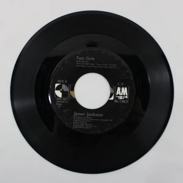 Janet Jackson Control/Fast Girls  7" Vinyl A&M Records