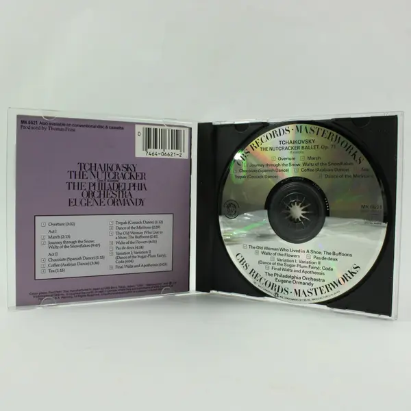 Tchaikovsky The Nutcracker Ballet CD Philadelphia Orchestra Original Case