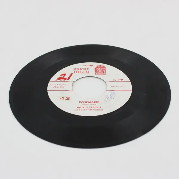 Jack Barbour & His Rhythm Rustlers Forget Me Not/ Rosemarie Accent