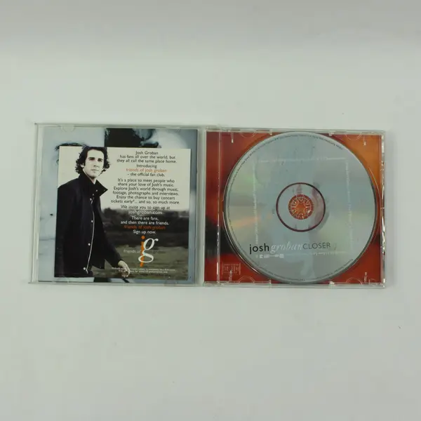 Josh Groban Closer CD Album Pre-Owned