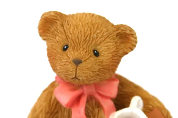 Enesco Cherished Teddies Tiny Treasured Bear With Mug Figurine 2002 #104860
