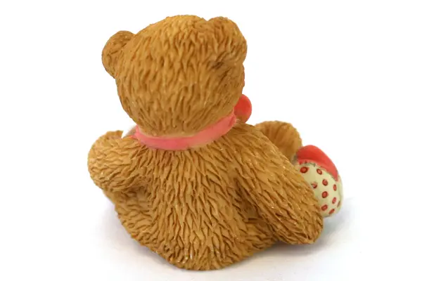 Enesco Cherished Teddies Tiny Treasured Bear With Mug Figurine 2002 #104860