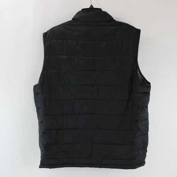 Sonoma Men's Large Black Zip-Up Puffer Vest