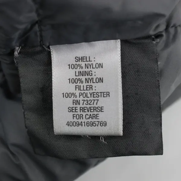 Sonoma Men's Large Black Zip-Up Puffer Vest