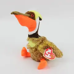 Ty Beanie Baby Glider Prehistoric Bird 6.5in Plush Toy with Hang Tag