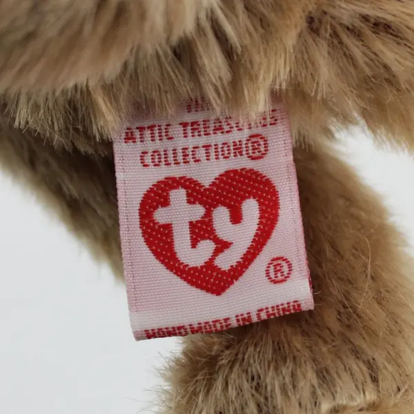 Ty Beanie Babies Attic Treasures Kaiser the Dog 2000 Hang Tag Plush
